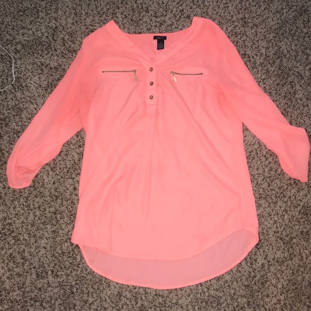 Pink blouse